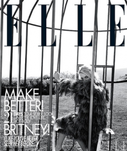 Britney Spears rockar Elle
