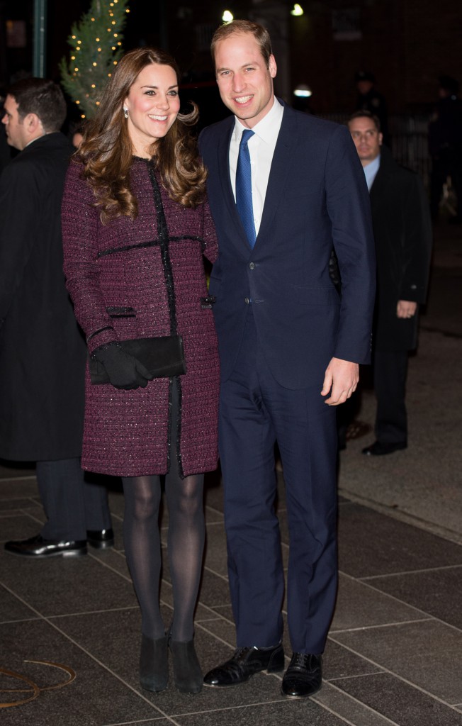 Prinsessan Kate och prins William i New York